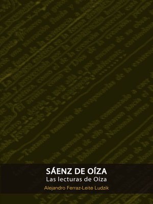 cover image of Las lecturas de Oiza